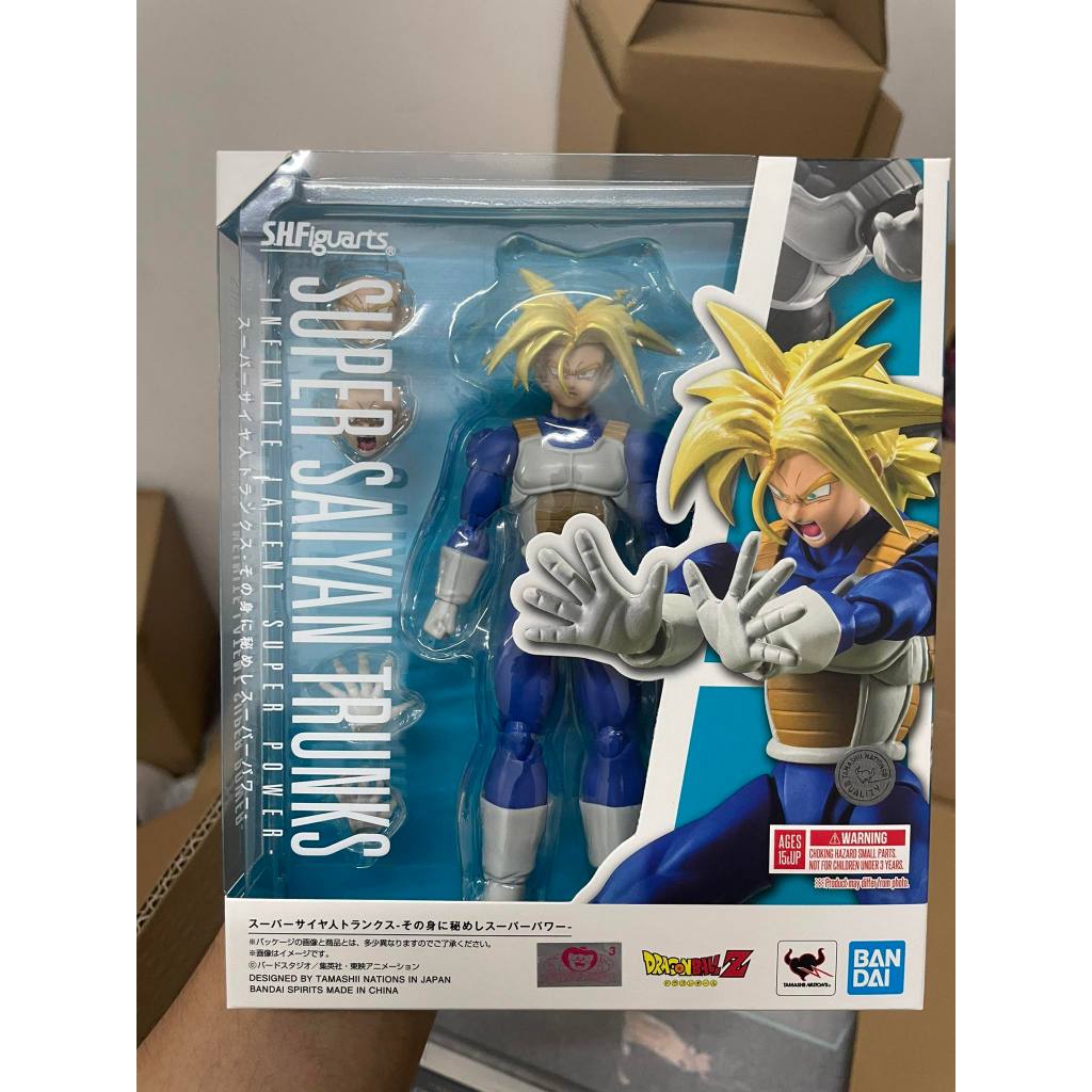 S.H.Figuarts Super Saiyan Trunks INFINITE LATENT SUPER POWER Dragon