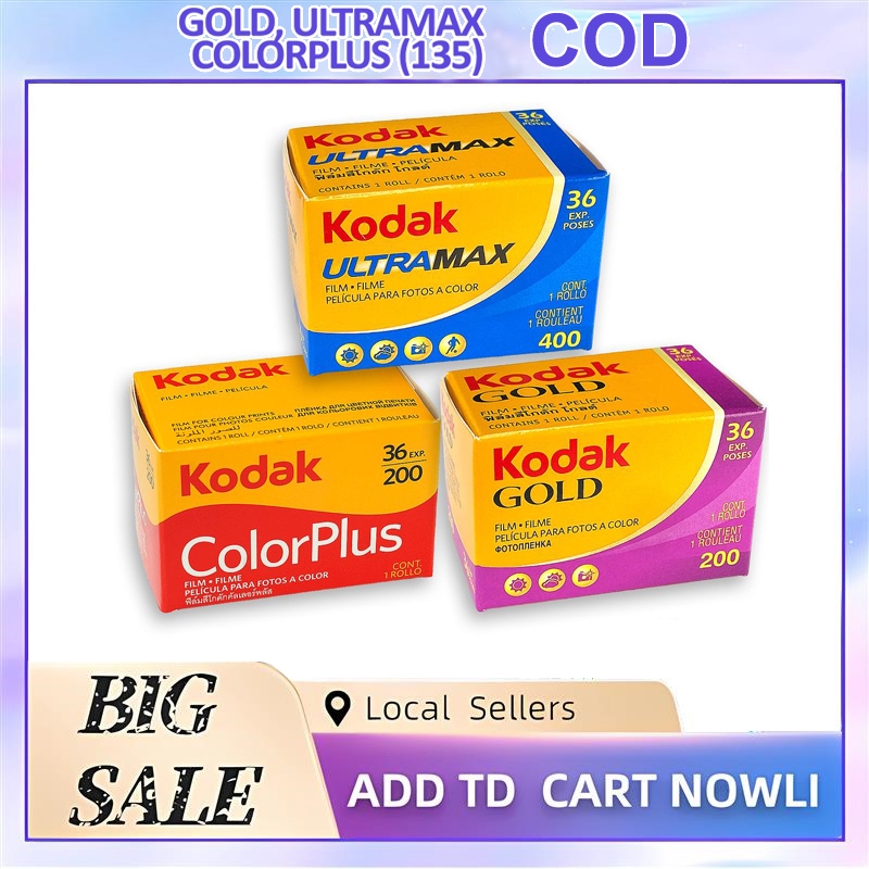 Qriginal KODAK Colorplus 200 Gold 200 Ultramax 400 35 mm Color Negative