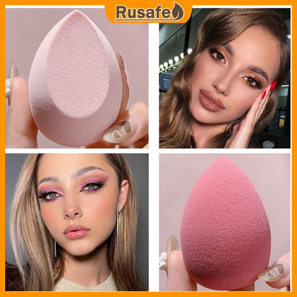 Makeup Egg Oblique Cut Sponge Powder 4 PCS Makeup Beauty Sponge Set