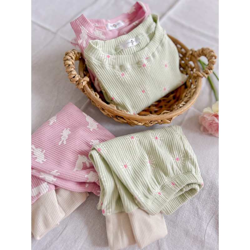 Little Leon Snuggly Pajama Collection - Unisex with Long Sleeves Kids ...