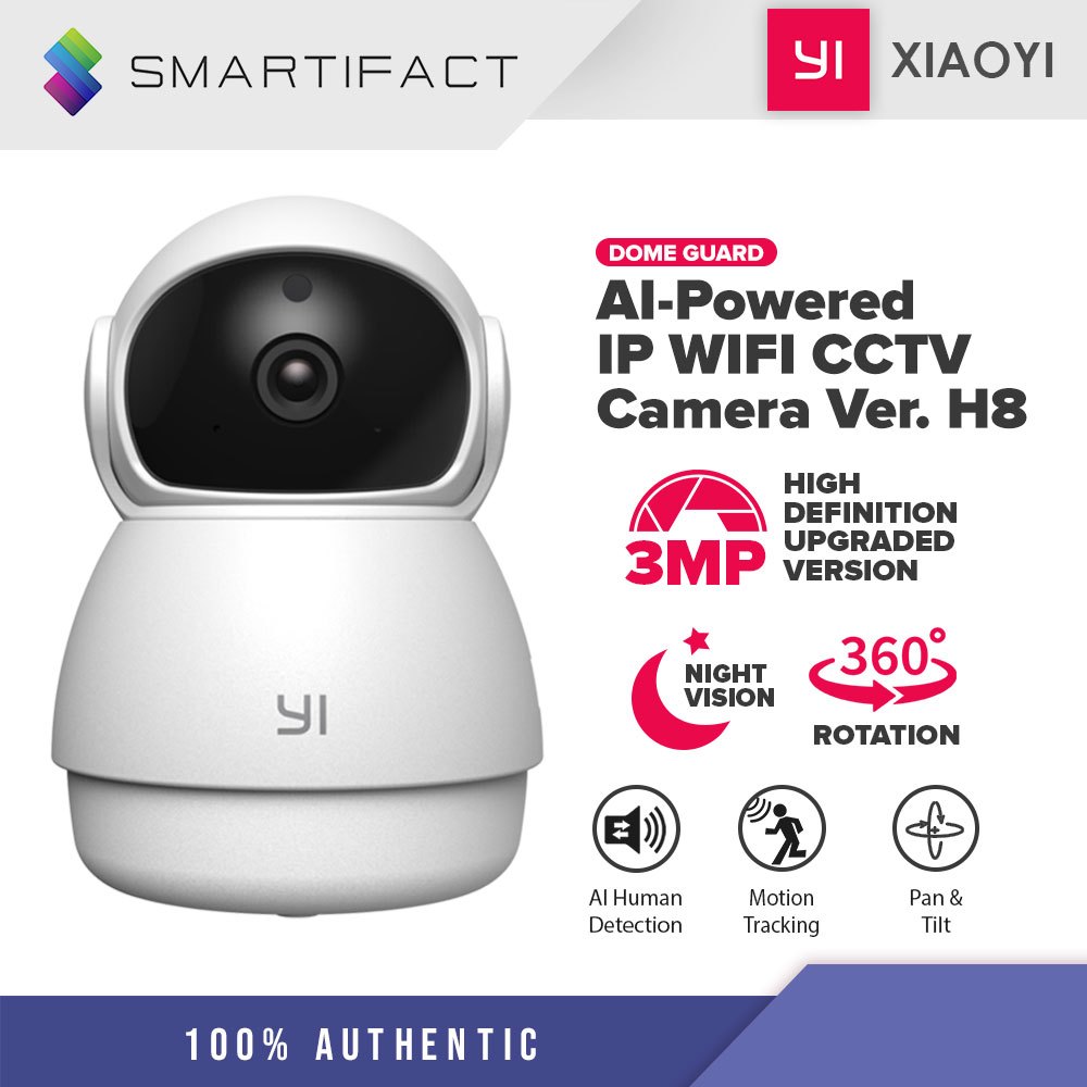 Yi dome camera 1080p best sale hd pan