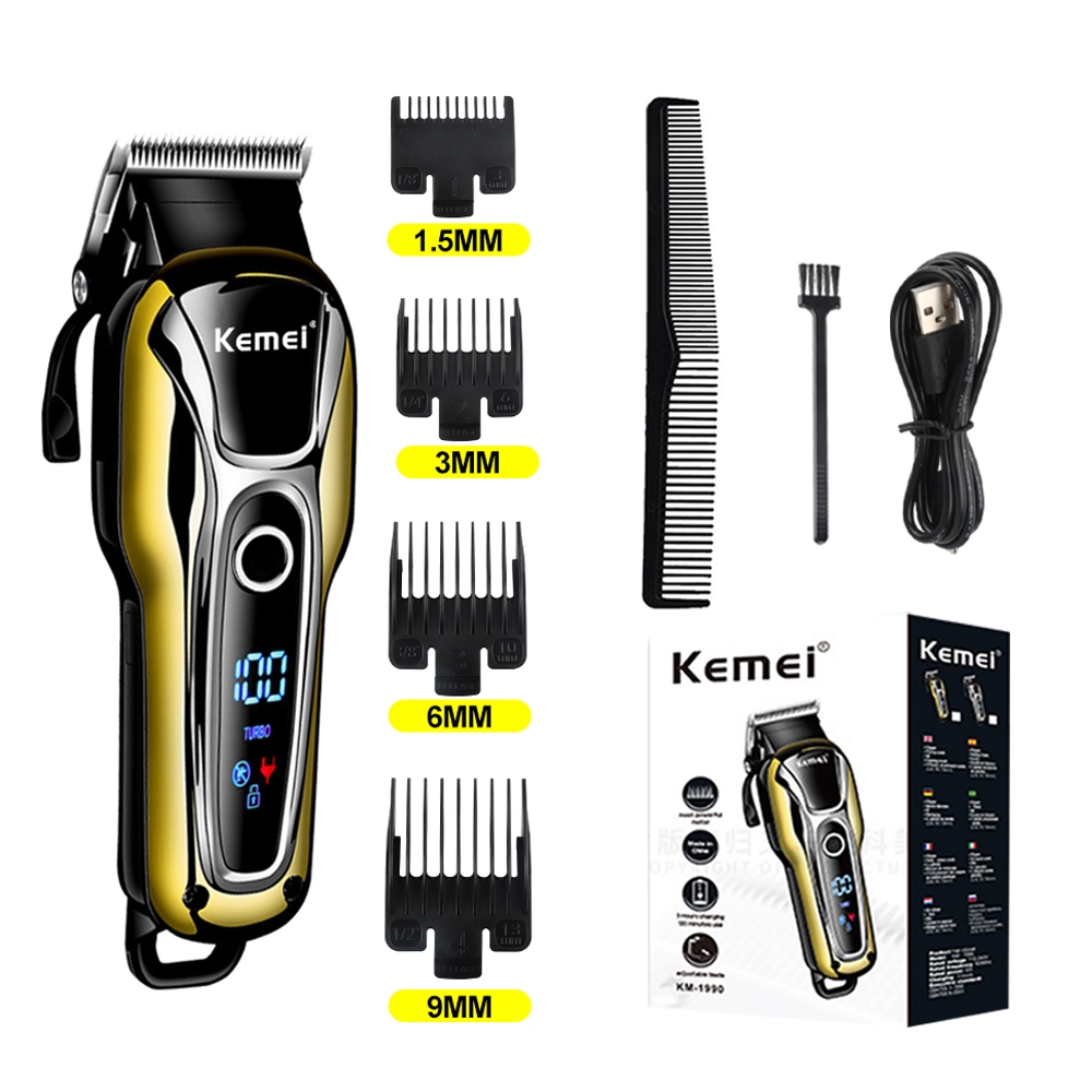 Kemei Razor For Haircut Original Set Pets Dog Clipper Heavy Duty