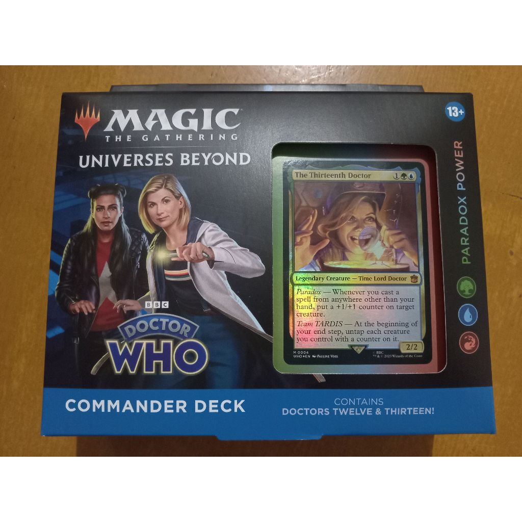 MTG Paradox Power Universes Beyond Doctor Who Commander Deck Magic: the  Gathering English | Shopee Philippines