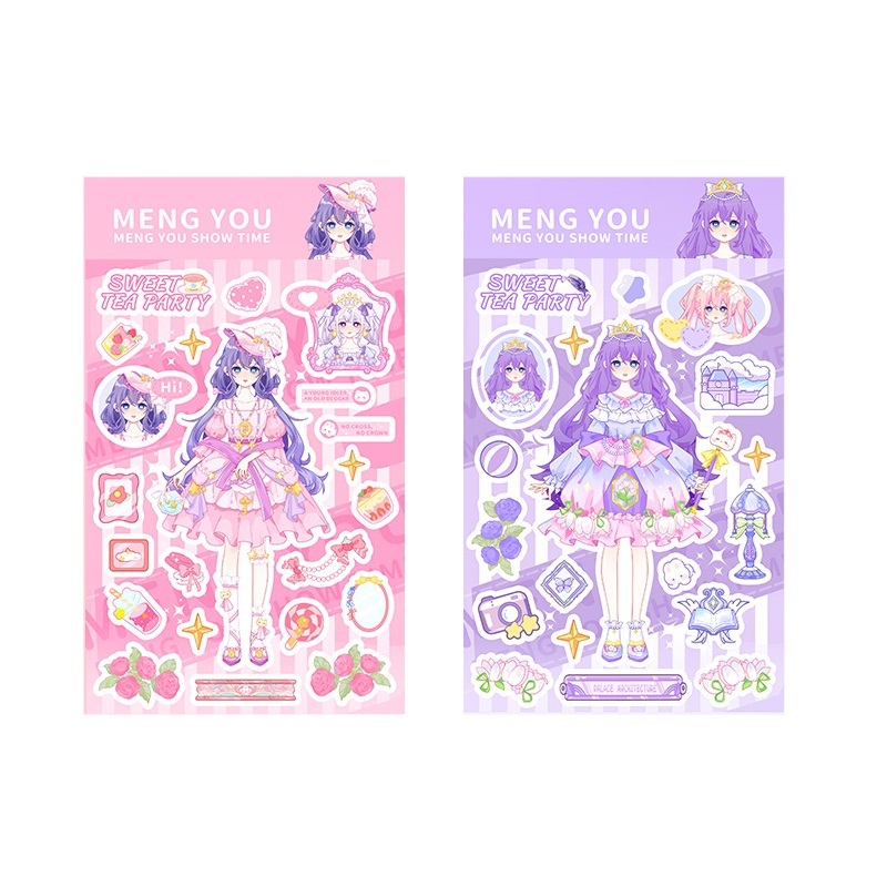 EMB Asian Deligh Cute Pomelo Sisters in Sweet Comic Journal Stickers ...