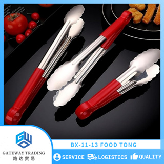 Cooking Tongs BBQ Thongs Stainless Steel Food Clip Steak Bread Clamp  Kitchen Frying Oil Cooking Filter