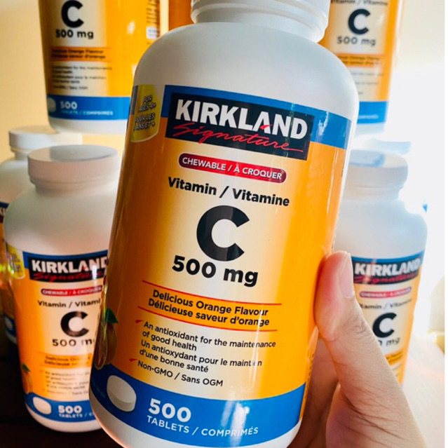 Kirkland Vitamin C Chewable 500mg Canada Shopee Philippines
