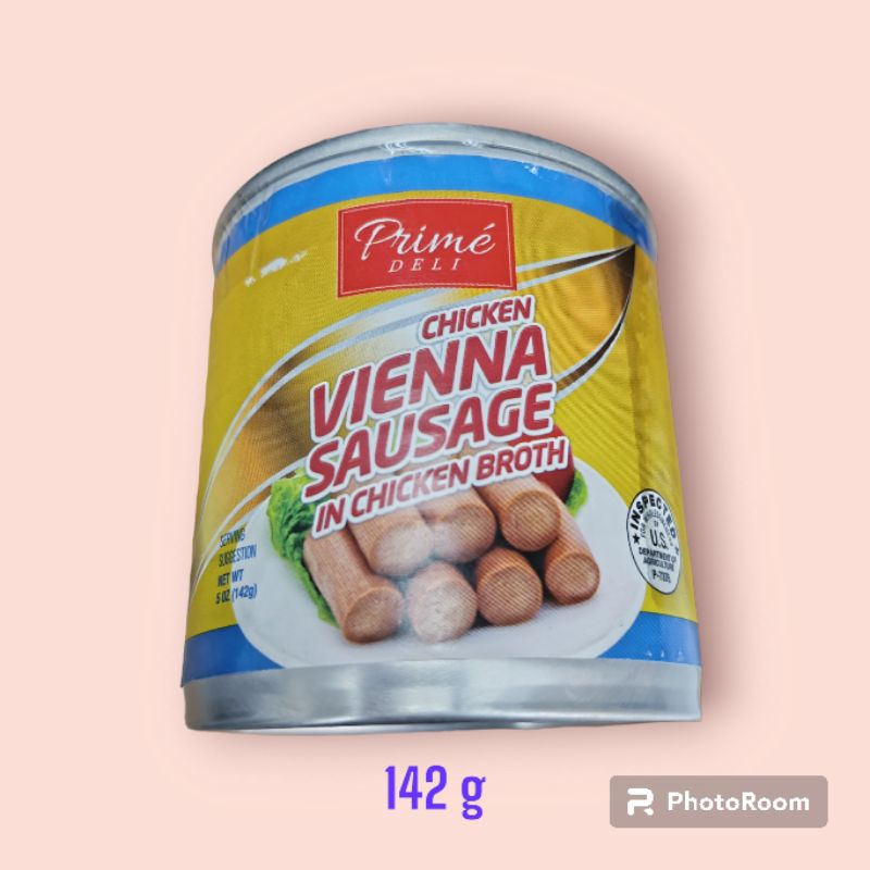 Prime Deli Vienna Sausage in Chicken Broth Dec 18, 2023 expiry