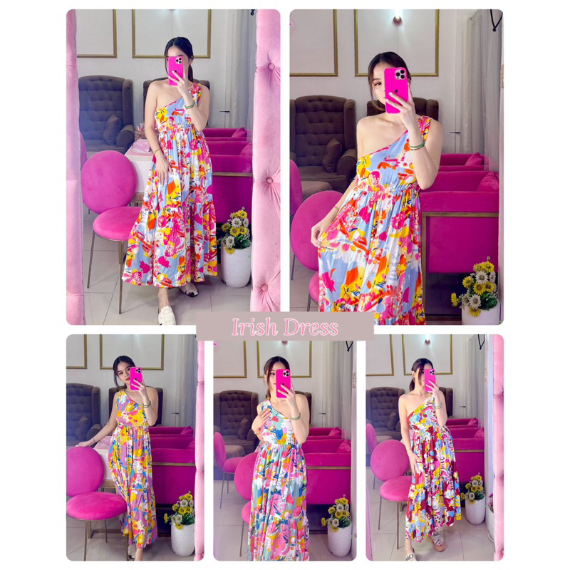 PBC IRISH DRESS (Challis) | Shopee Philippines