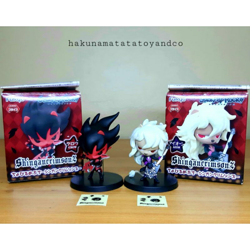 Show By Rock!! Aion Crow Shingancrimsonz Mini Figures Furyu 