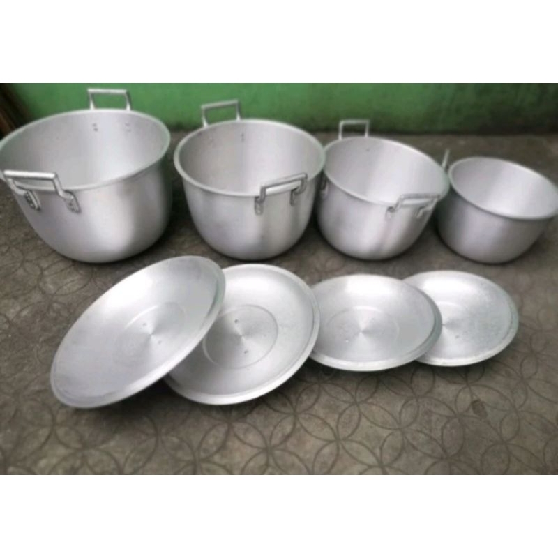 Flying Eagle Mega 8 Cookware Kaldero 4 Cookware +4 cover SET | Shopee ...
