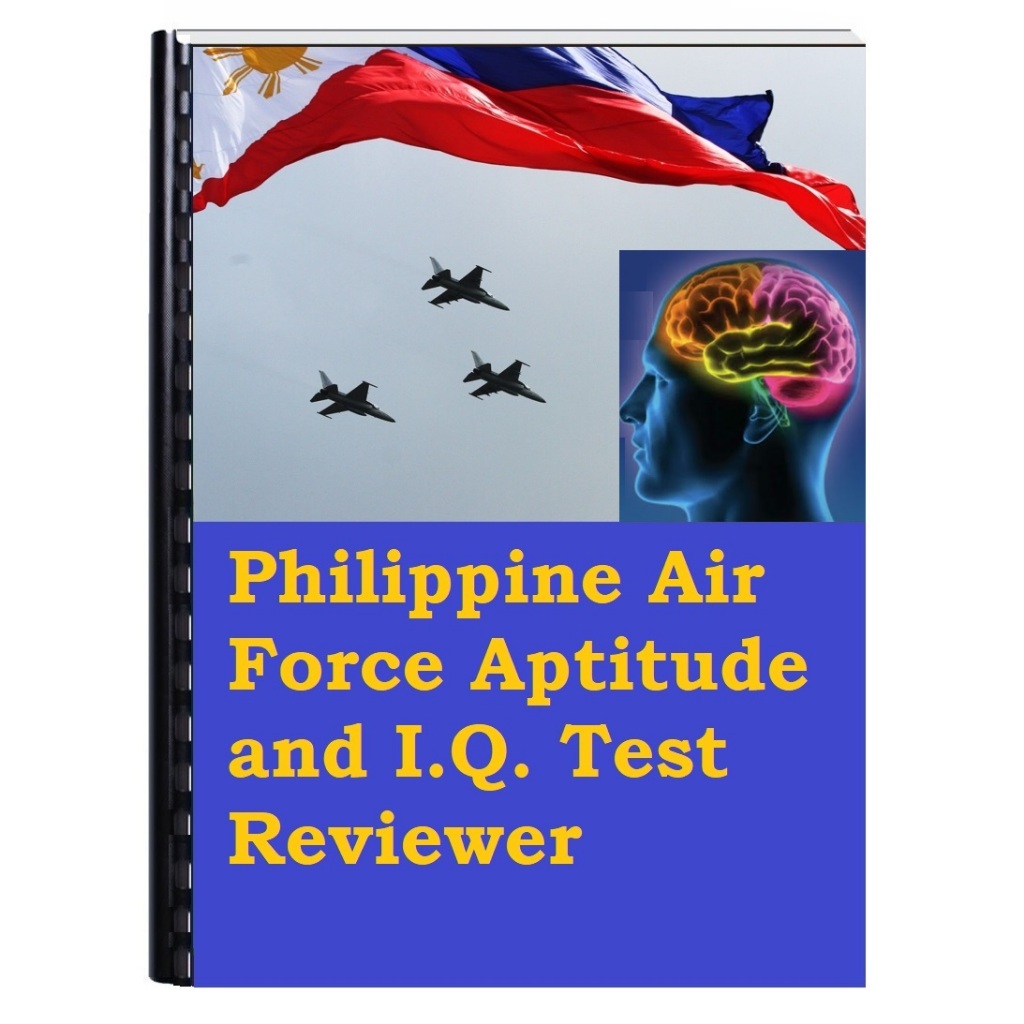 Philippine Air Force Aptitude and I.Q. Test Reviewer Shopee Philippines