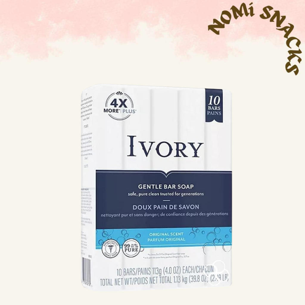 Ivory Original Gentle Bar Soap (113g x 10pcs) Shopee Philippines