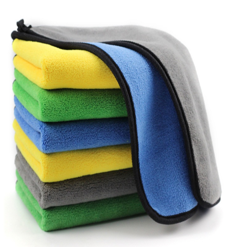 Double-sided Polyester Fiber Towel For Extra Soft Cleaning Drying Cloth ...