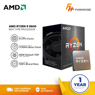 AMD new Ryzen 5 5600 amd R5 5600 pc gamer cpu 65W DDR4 Desktop Accessories  Processor Support Gaming CPU Socket AM4 no cooler