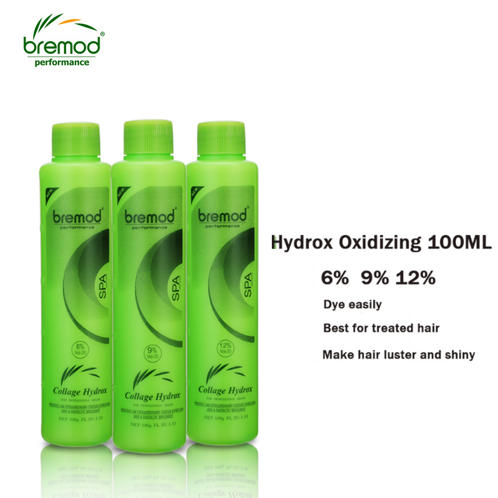 Bremod Hair color Oxidizing Cream Peroxide Hair Color Dyed (6, 9 ,12) 100 ml 501270 Shopee