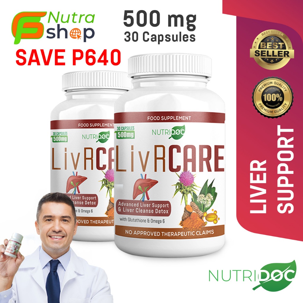 LivrCare PROMO B: 2 Bottles SAVE P640 | Liver Detox | Shopee Philippines