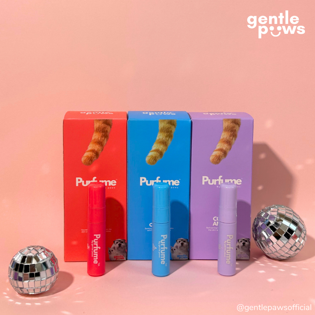 Luscious 10ml Gentle Paws Pet Cologne with Moisturizer Fragrance Spray Alcohol Free For Dogs and