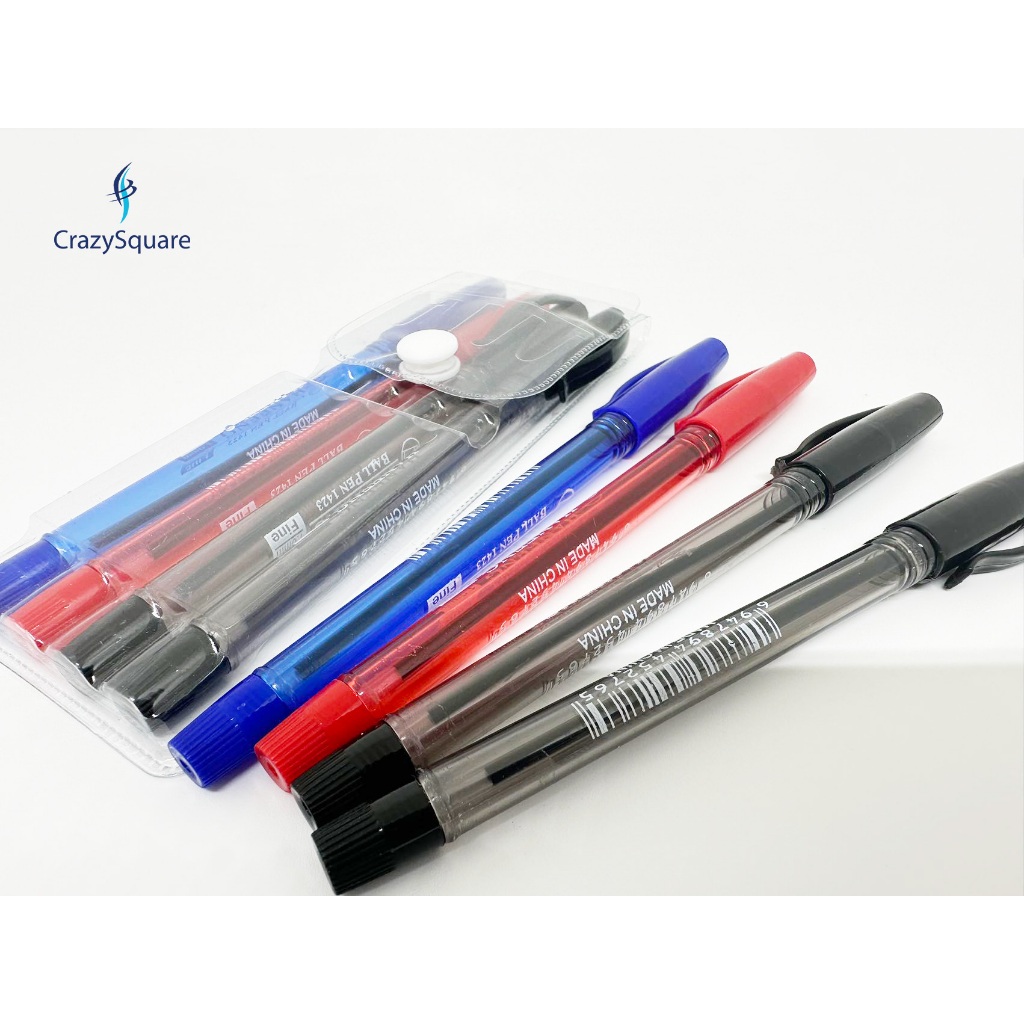 CSQUARE 4 IN 1 HANFENG BALLPEN FOR SCHOOL AND OFFICE USE | Shopee ...