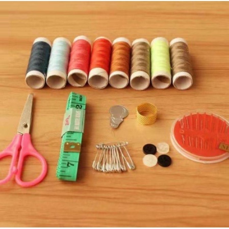 Murang 10 in1 Sewing Kit Box Set Small Household Sewing Tools Portable ...