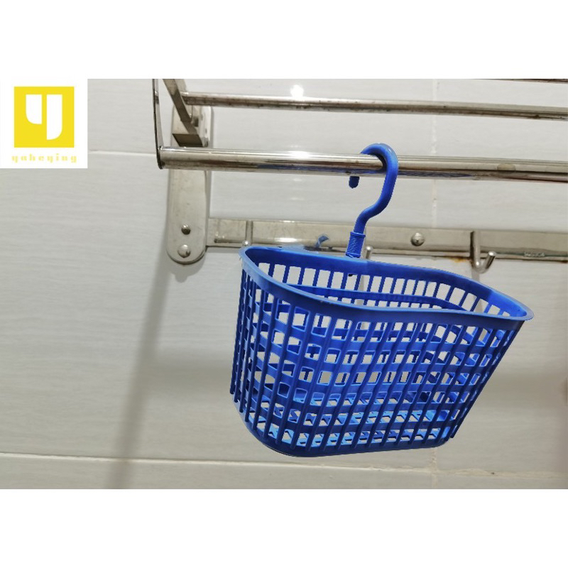Buy 1 Take 1 Plastic Hanging Bathroom Storage Basket Shopee Philippines