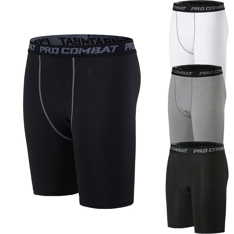 Basketball Compression Shorts Running Sports Shorts For Mens Pro Combat ...