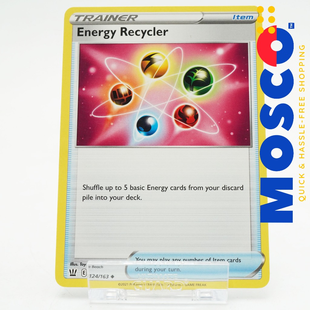 Energy Recycler - 124/163 - Uncommon | Item Cards | Pokemon TCG | Shopee  Philippines