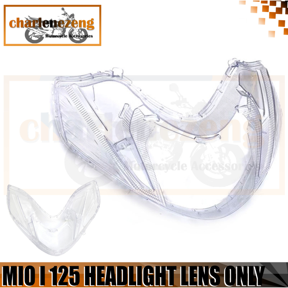 MIO I 125 HEADLIGHT LENS [ONLY] CLEAR AND TINTED FOR MOTORCYCLE