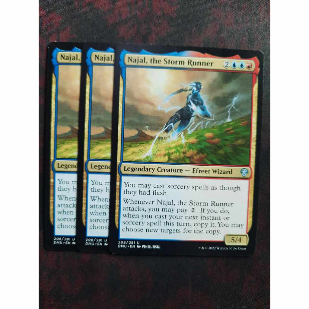 Najal, the Storm Runner ( MTG / / Legendary Creature / DMU