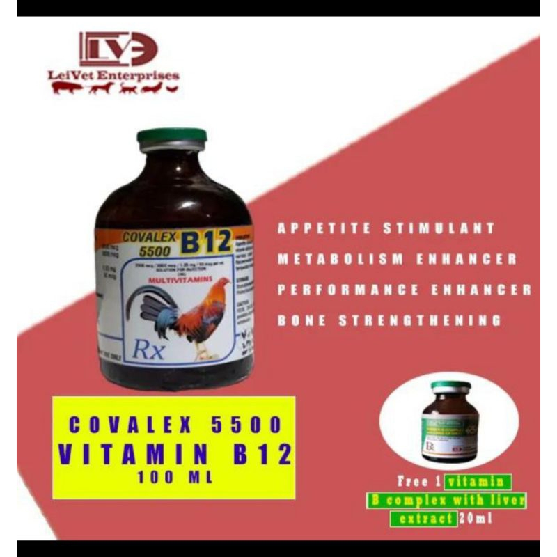 COVALEX 5500 (B12) 100ML Injectable | Shopee Philippines