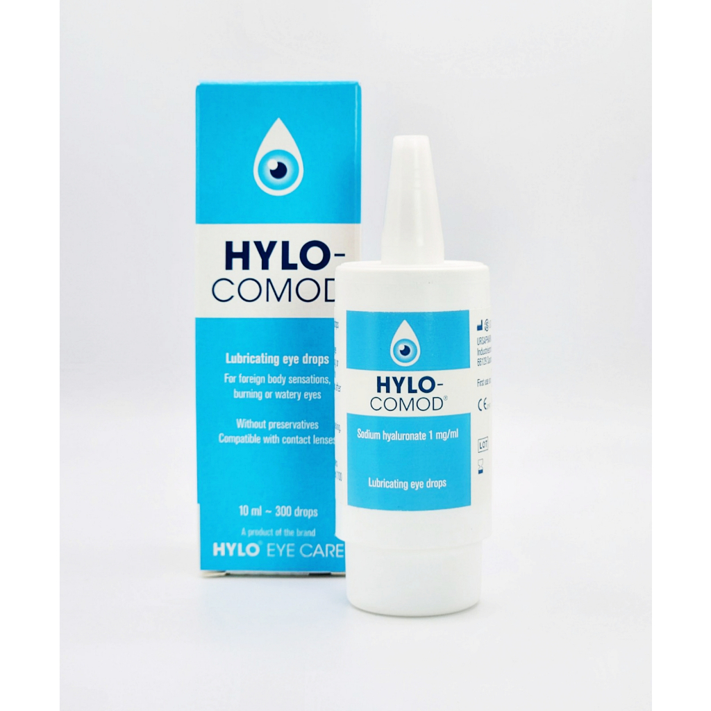 HYLO COMOD Artificial Tears for Mild to Moderate Dry Eye Syndrome and ...