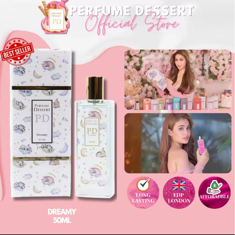 DREAMY 30ml, 50ml, 100ml- OFFICIAL STORE Original Perfume Dessert ...