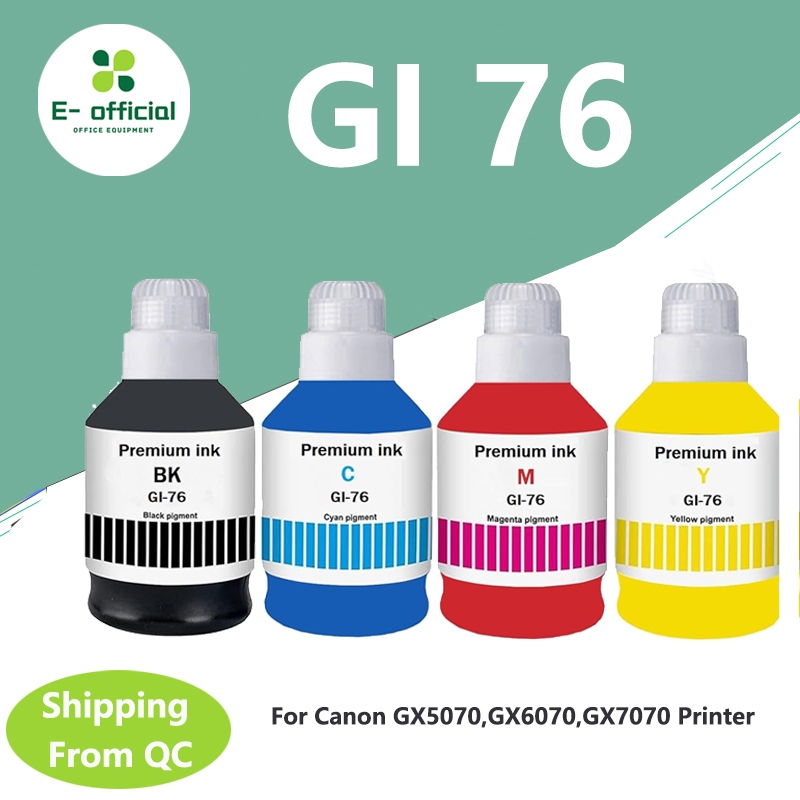 For Canon GI76 canon GI 76 Premium Pigment For canon MAXIFY GX4070 ...