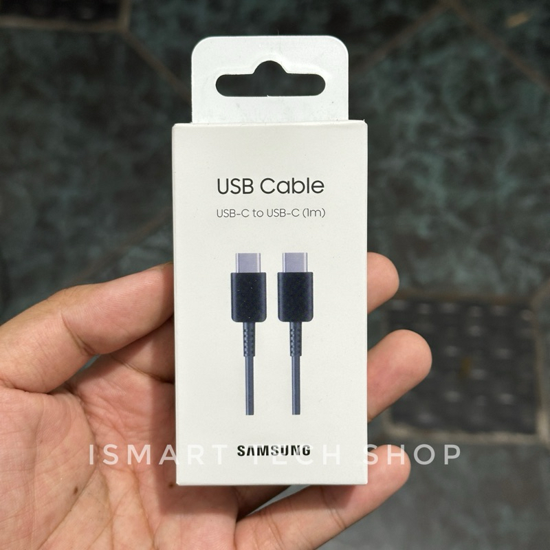 Original Sam USB Cable 3A (USB-C to USB-C) Super Fast Charging | Shopee ...