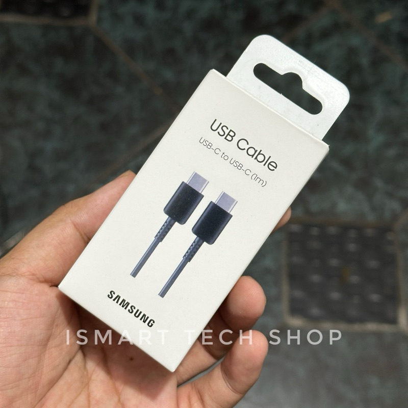 Original Sam USB Cable 3A (USB-C to USB-C) Super Fast Charging | Shopee ...