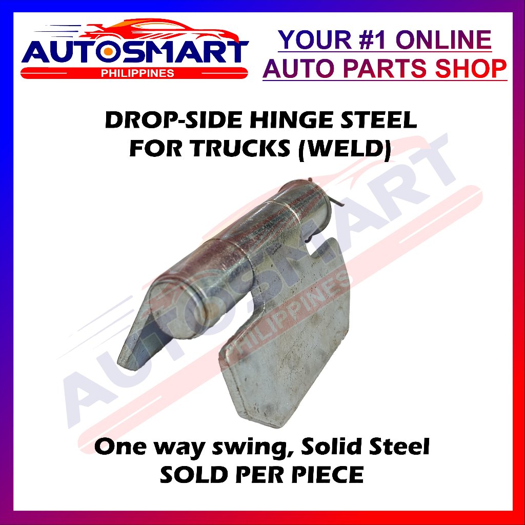 Carriage Truck Drop Side Steel Hinges / Gate hinges One way swing Solid