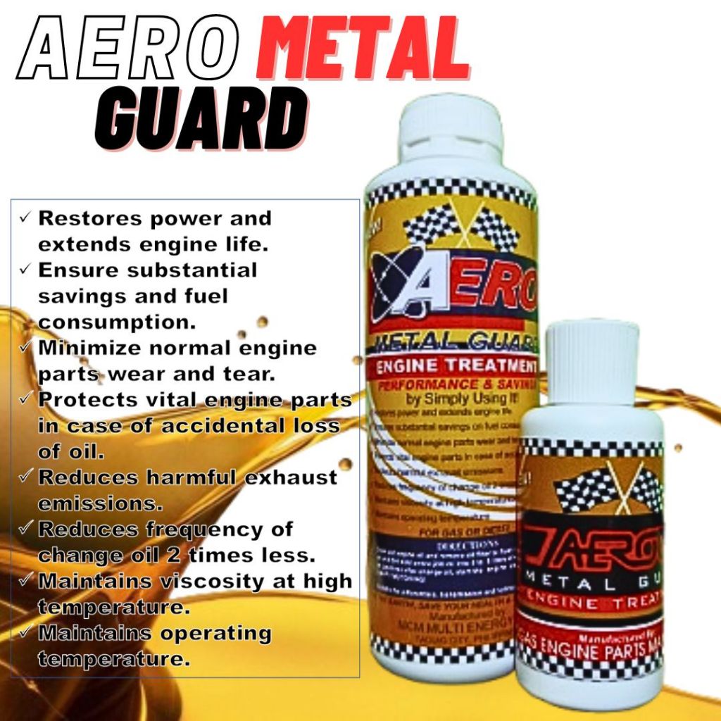 PMN Aero Metal Guard Engine Treatment Gas, Diesel Restores Power and