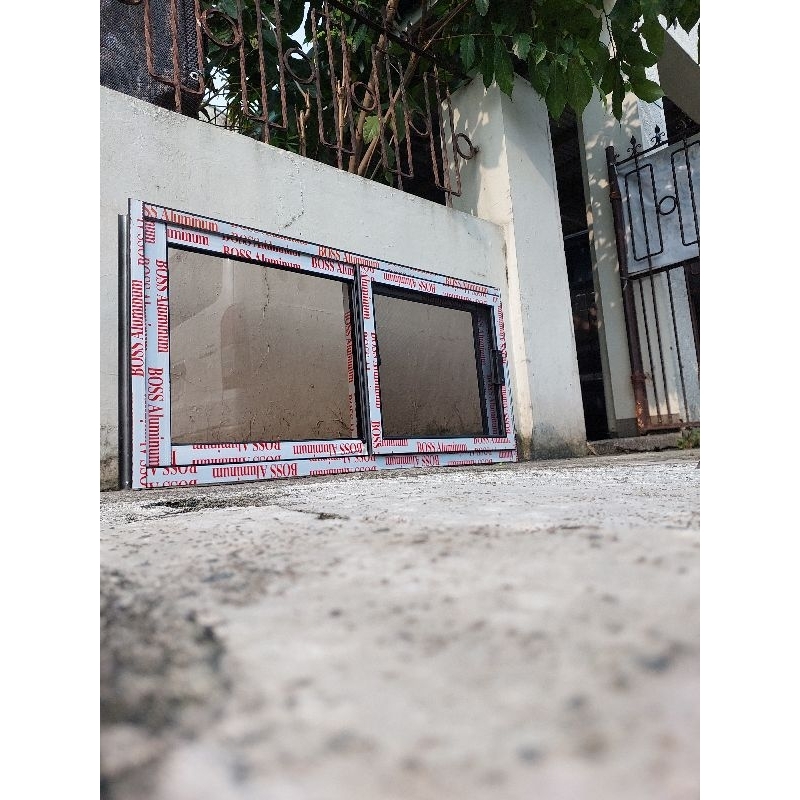 60cm W × 30cm H sliding window with screen | Shopee Philippines