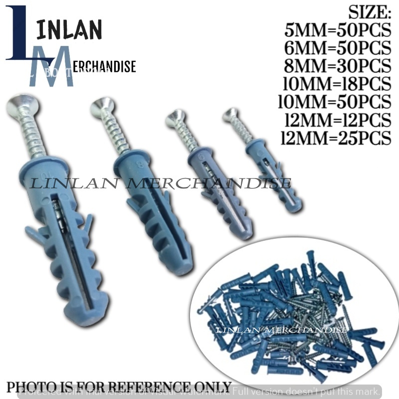 1 PACK Tox & Screws Set 3900 | Shopee Philippines