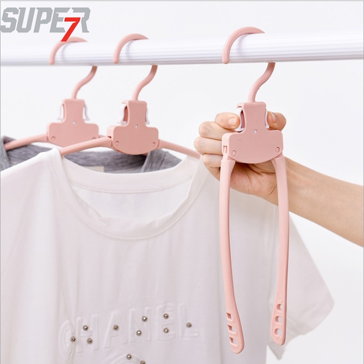 Foding clothes Hanger No Shoulder Bumps Sweater Coat Wardrobe Laundry
