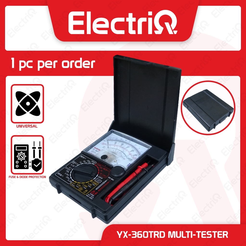 Electriq / Samwa Multi tester with Cover YX-360TRD Multi-tester Multi ...