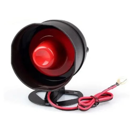 Security DC 12V Outdoor Alarm Siren Wire Loud Alarm Horn