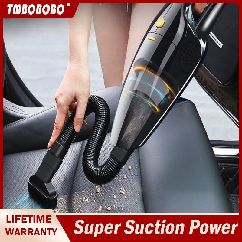 Car Handheld High Power Vacuum Cleaner Plugin Wired Car Wet And Dry