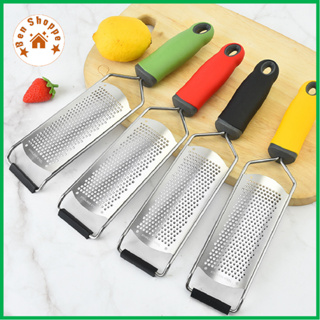 Lemon Zester & Cheese Grater, Professional Zesting Tool For Parmesan,  Citrus, Ginger, Nutmeg, Garlic, Chocolate, Fruits, Razor-sharp Stainless  Steel B