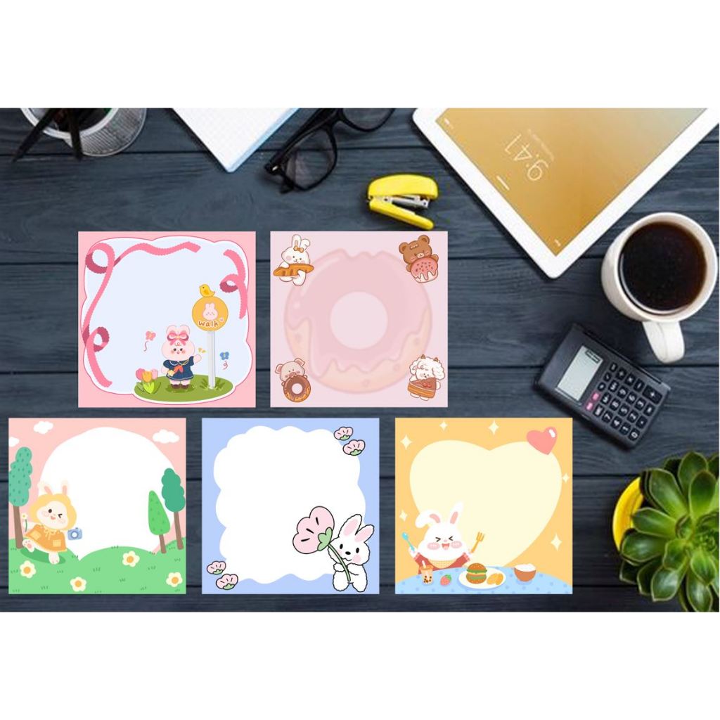 Cute Cartoon Memopad/ Notepad Message Notes | Shopee Philippines