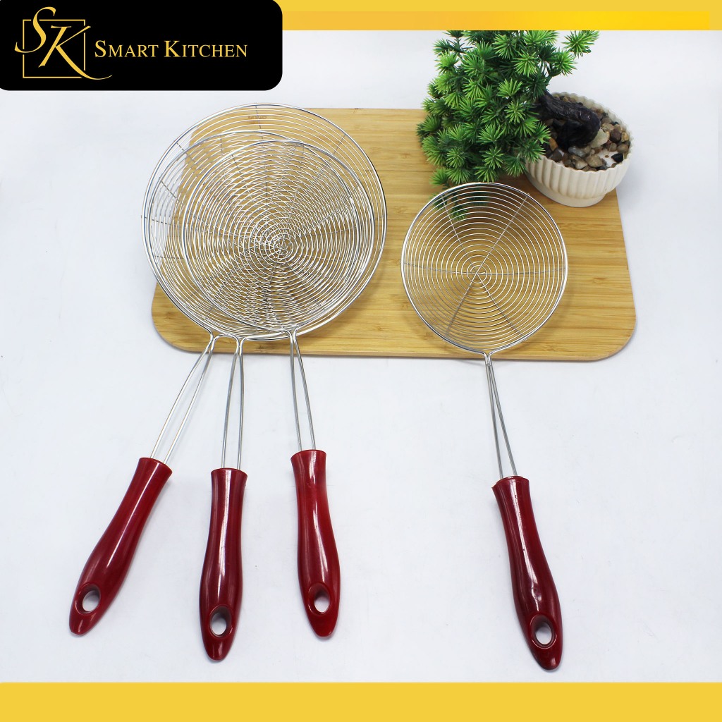 Smart Kitchen Red Handle Skimmer Cooking tools/ Baking Tools ...