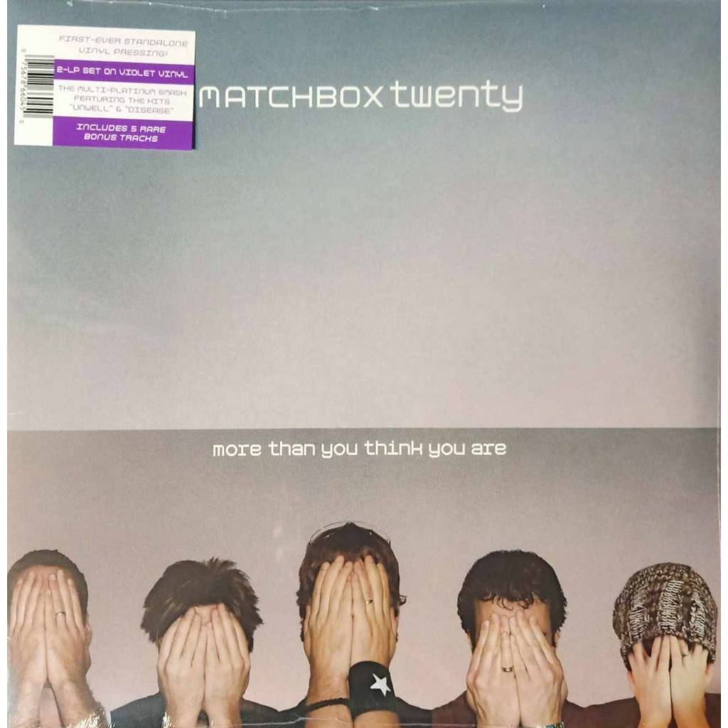 Matchbox Twenty More Than You Think You Are 2 X Vinyl Lp Album Stereo Violet Shopee