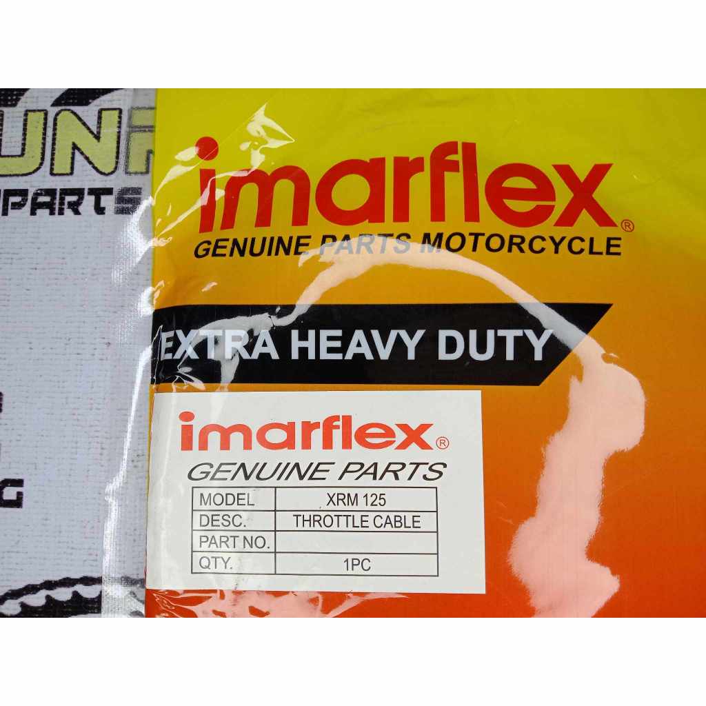 IMARFLEX BRAND THROTTLE CABLE SINGLE | Shopee Philippines