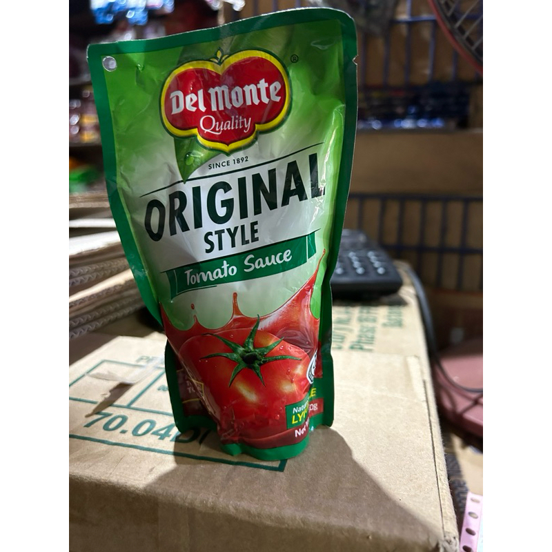 Del Monte Original Style Tomato Sauce 200g Shopee Philippines