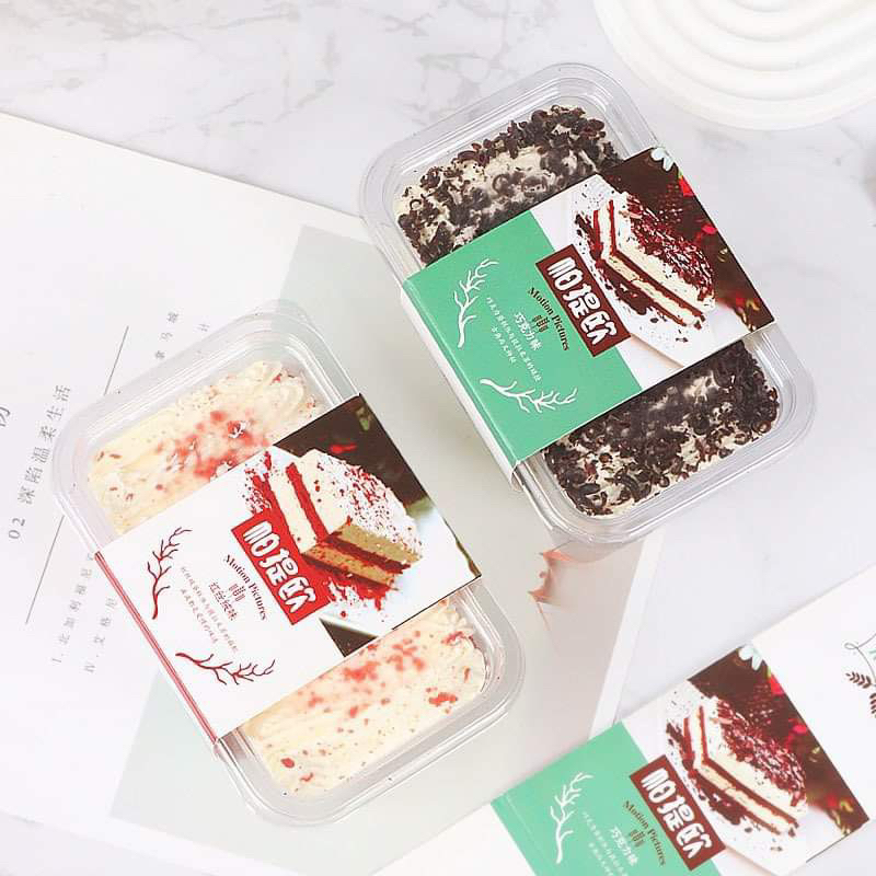 10pcs rectangular deli dream cake container SX1250 | Shopee Philippines