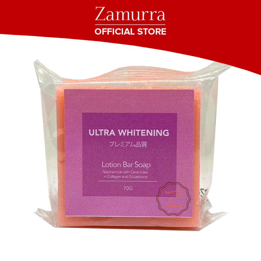 BLV2 Ultra Whitening Lotion Bar Soap 70g with Collagen Glutathione